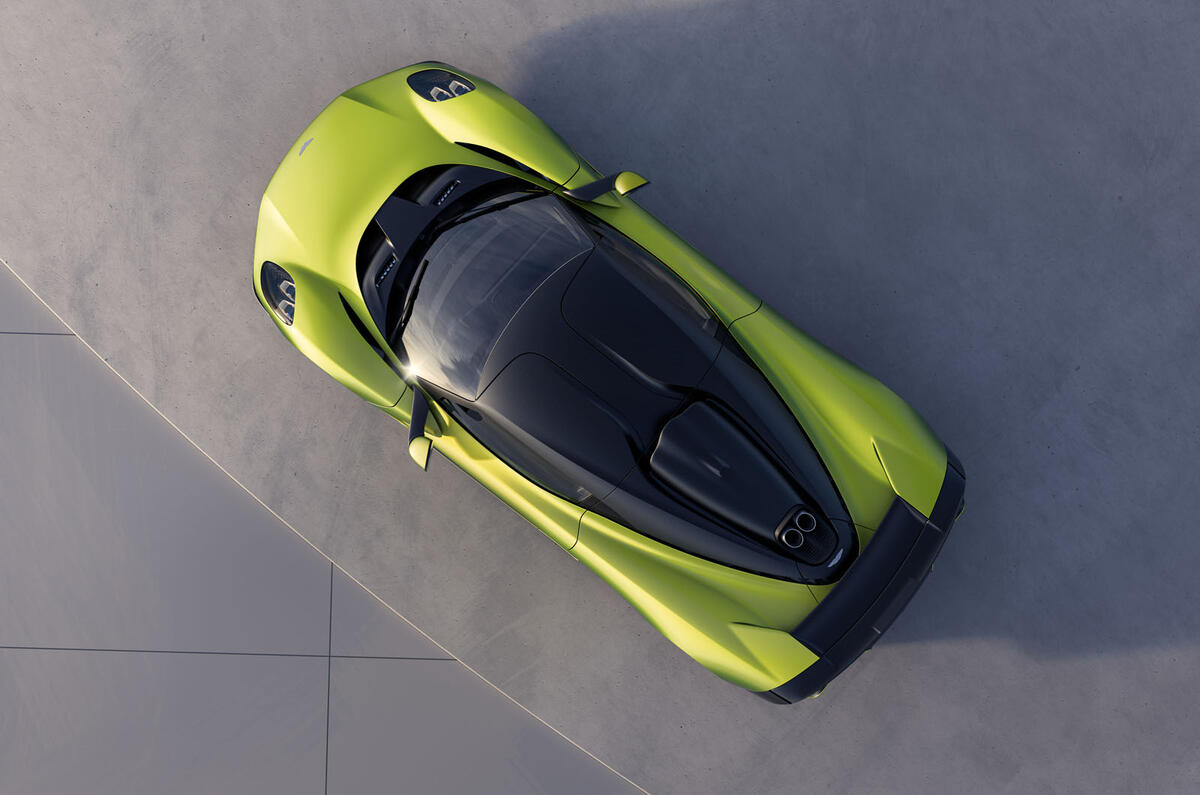 Aston Martin Valhalla   roof Aston Martin Valhalla   roof