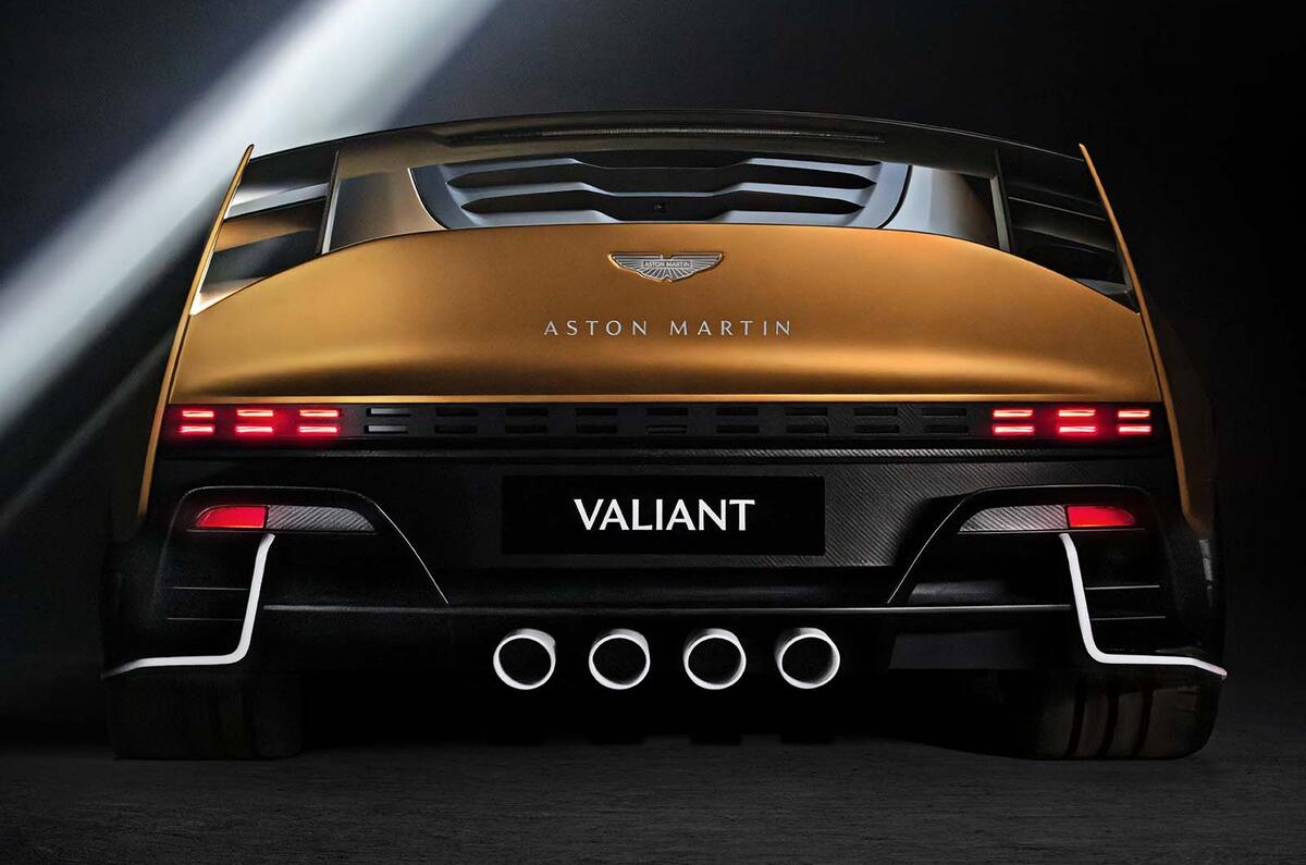Aston Martin Valiant rear Aston Martin Valiant rear