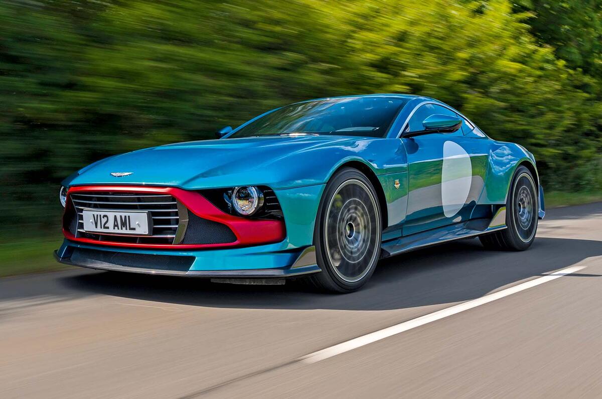 Aston Martin valour front three quarter