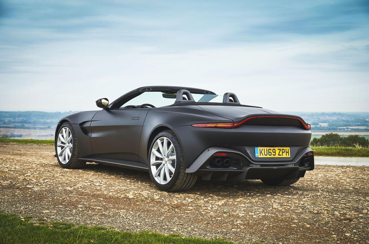 2020 Aston Martin Vantage Roadster prototype