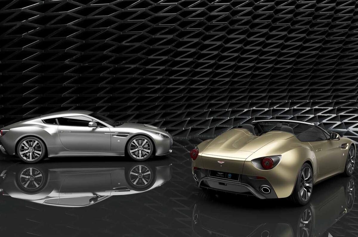 Aston Martin Vantage V12 Zagato Heritage Twins rear