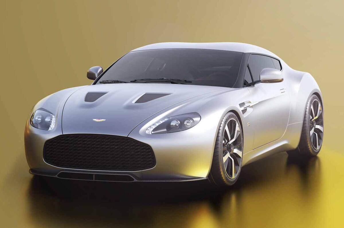 Aston Martin Vantage V12 Zagato Heritage Twins Coupé front