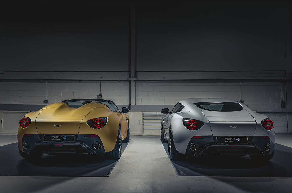 Aston Martin Vantage V12 heritage twins by R-Reforged