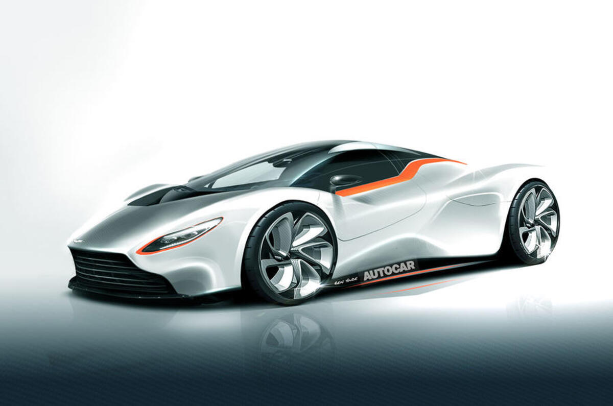 Autocar Aston Martin mid-engined supercar