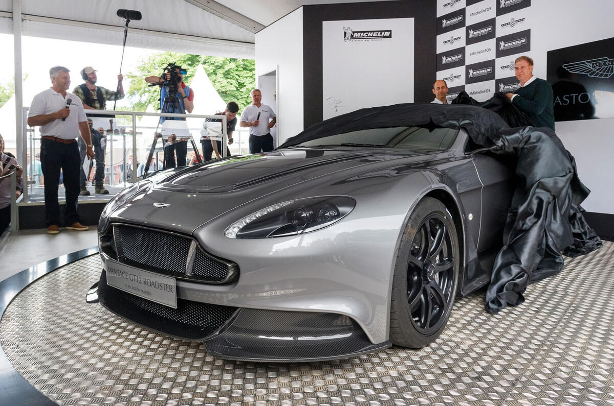 Aston Martin Vantage GT12 Roadster 2016 Goodwood Festival of Speed