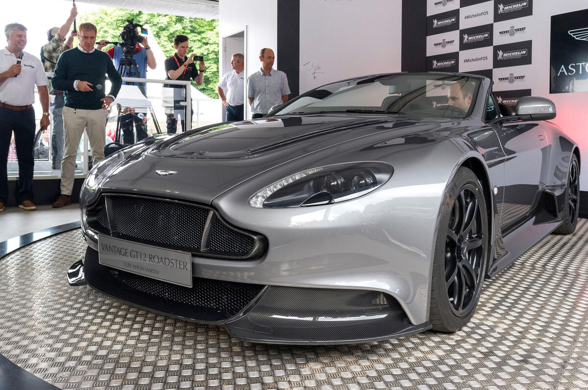 Aston Martin Vantage GT12 Roadster 2016 Goodwood Festival of Speed