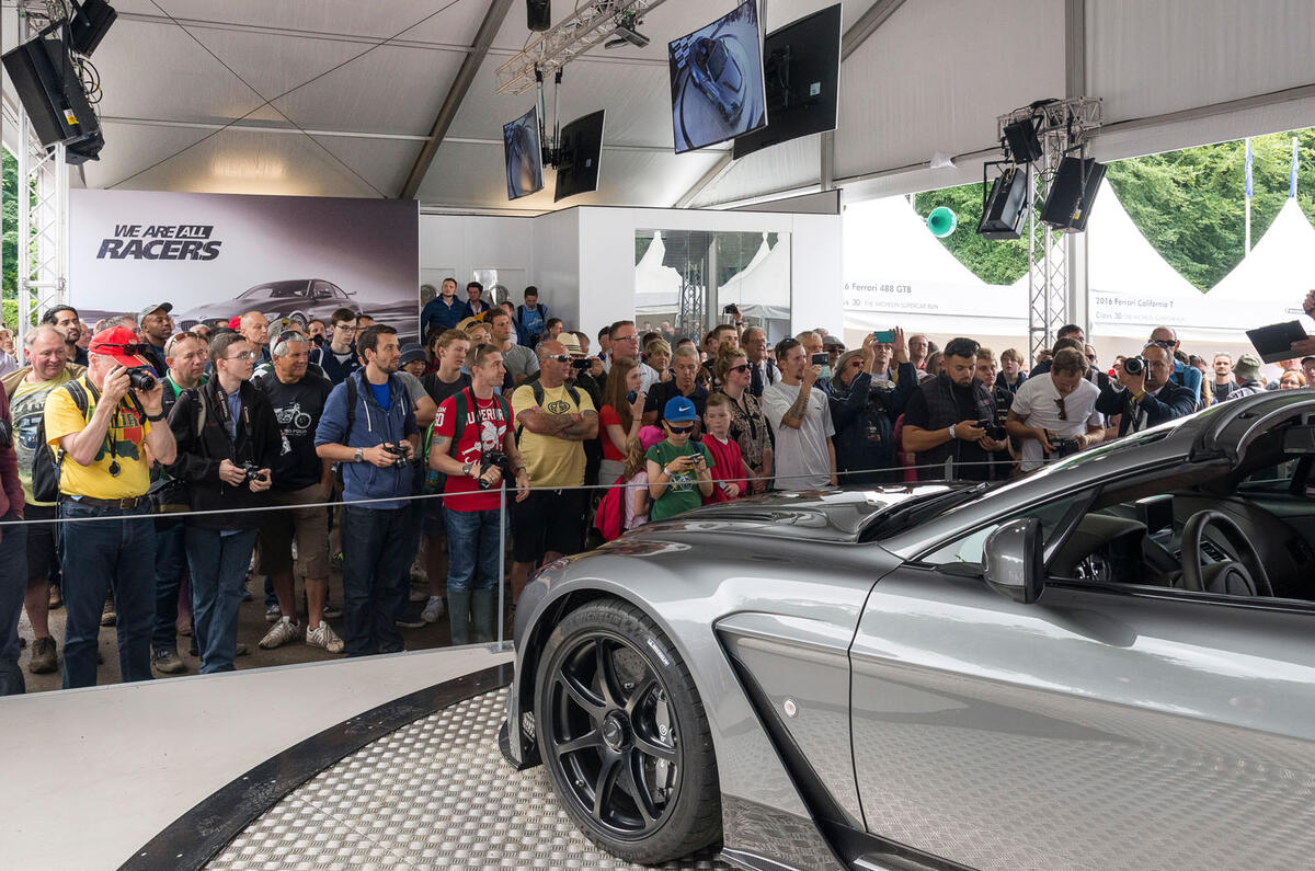 Aston Martin Vantage GT12 Roadster 2016 Goodwood Festival of Speed