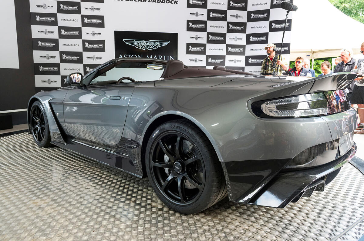 Aston Martin Vantage GT12 Roadster 2016 Goodwood Festival of Speed