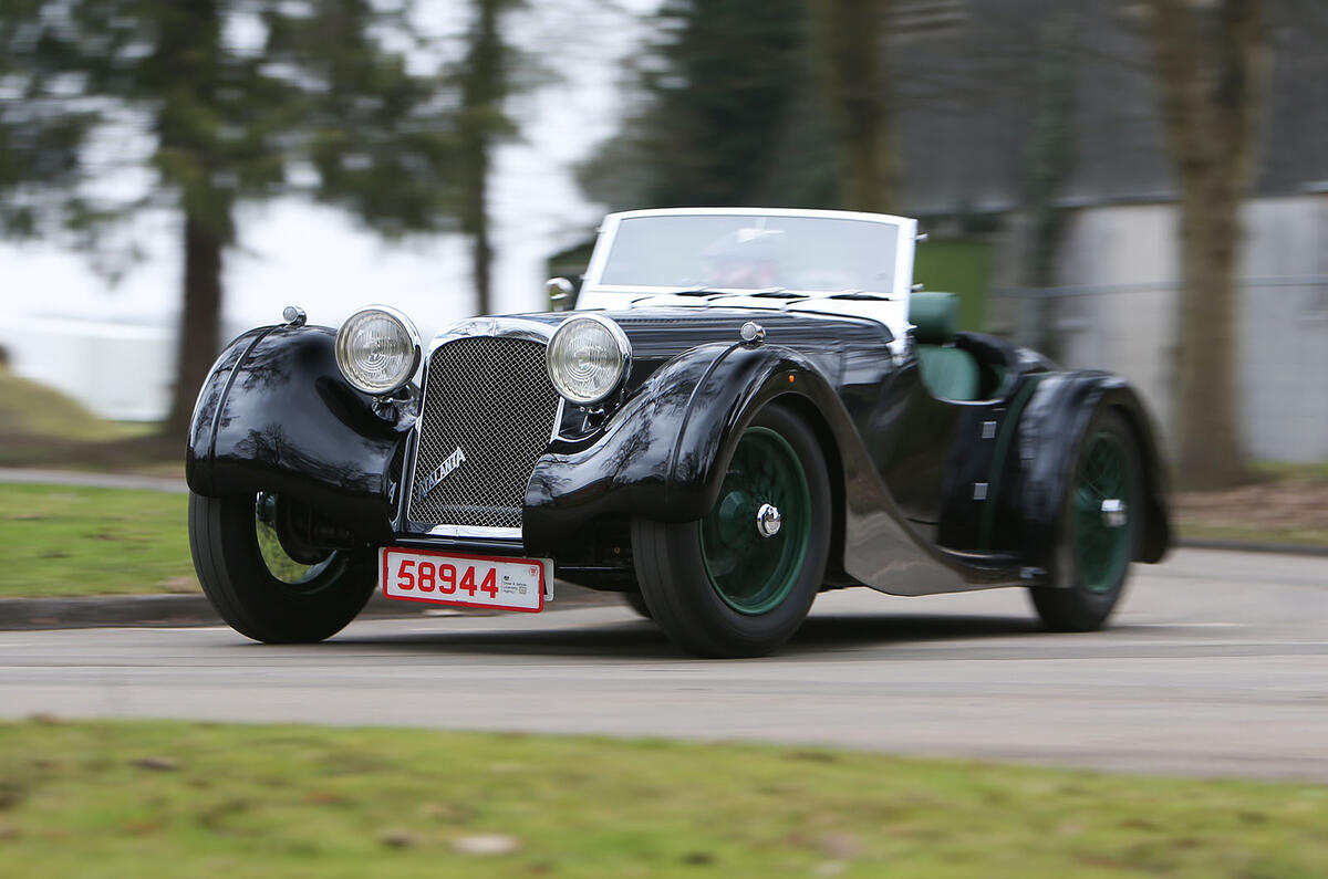 Behind the wheel of Atalanta's resurrected roadster