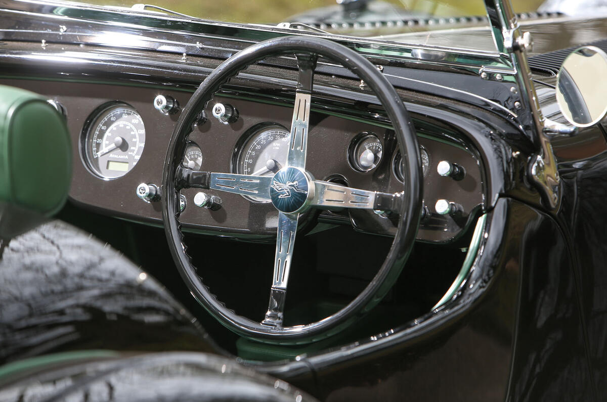 Behind the wheel of Atalanta's resurrected roadster