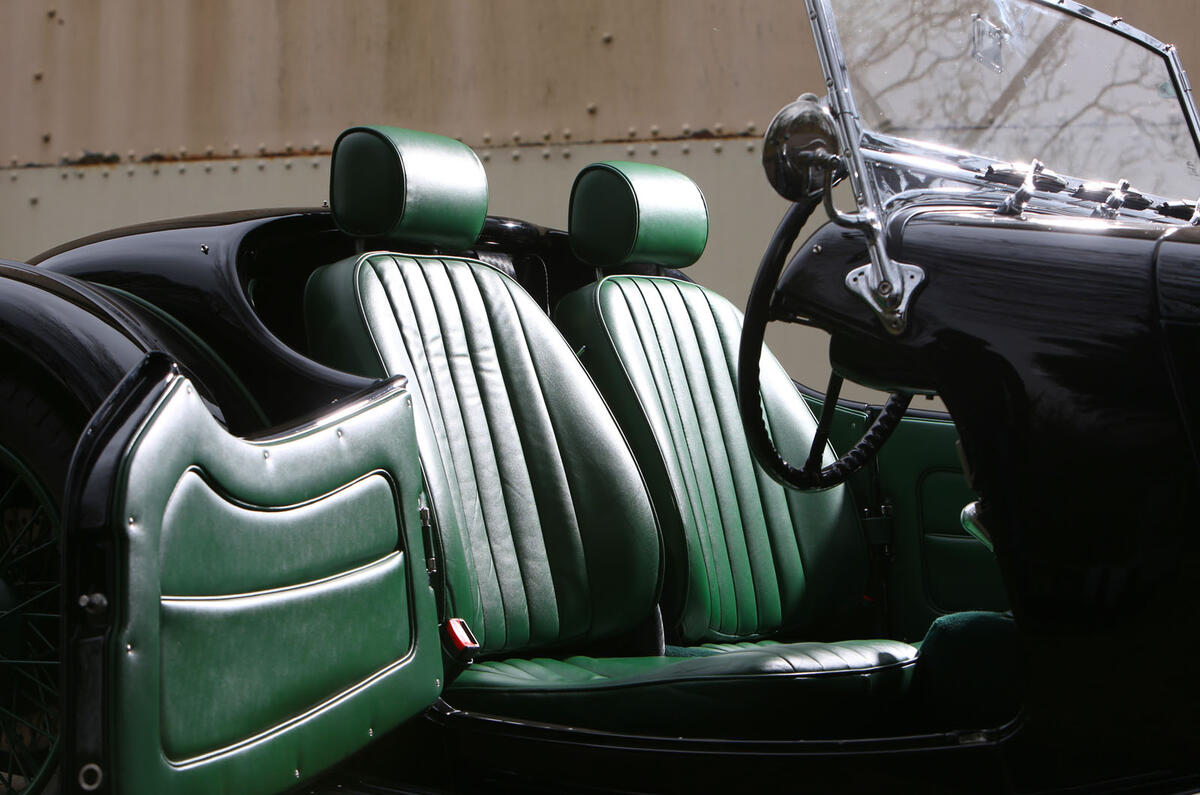 Behind the wheel of Atalanta's resurrected roadster