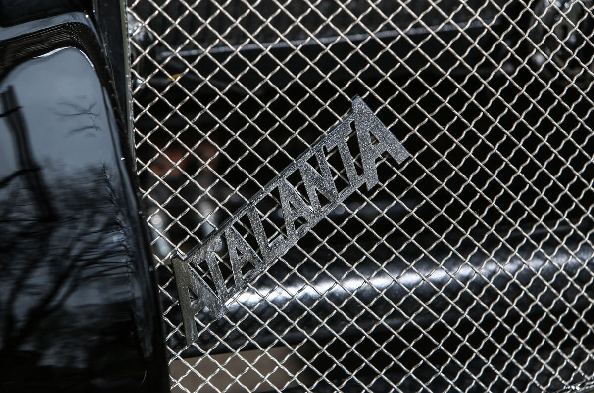 Behind the wheel of Atalanta's resurrected roadster