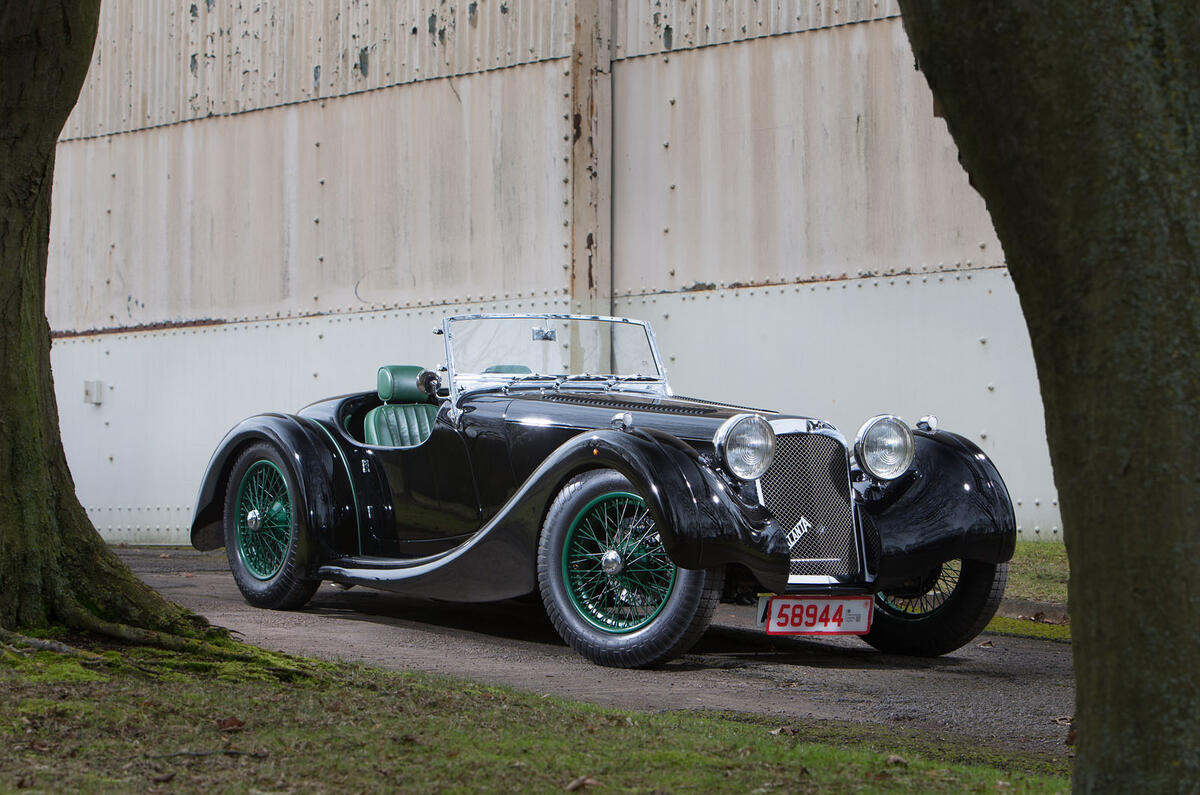 Behind the wheel of Atalanta's resurrected roadster