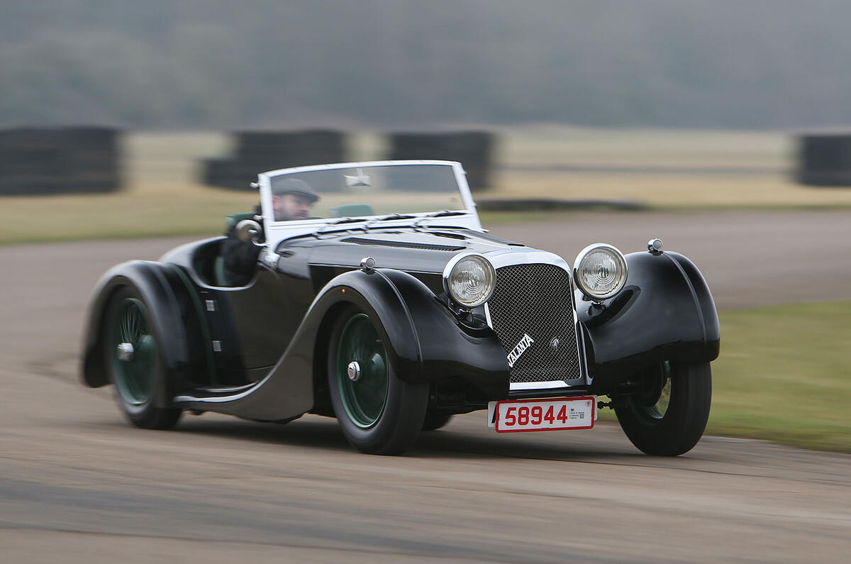Behind the wheel of Atalanta's resurrected roadster
