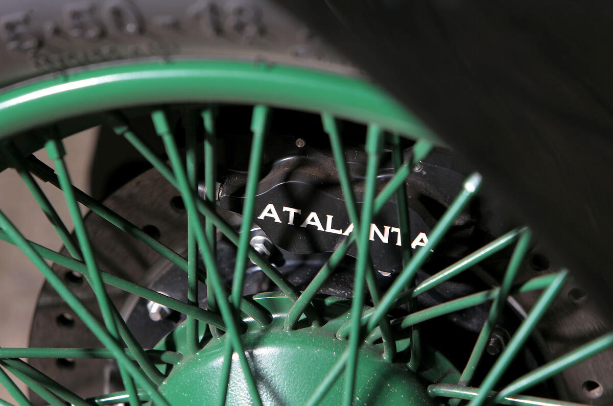 Behind the wheel of Atalanta's resurrected roadster