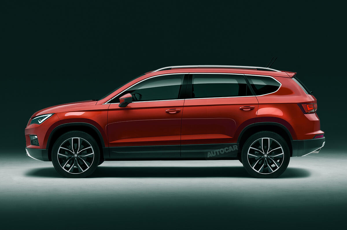 Seat seven-seat SUV Autocar image