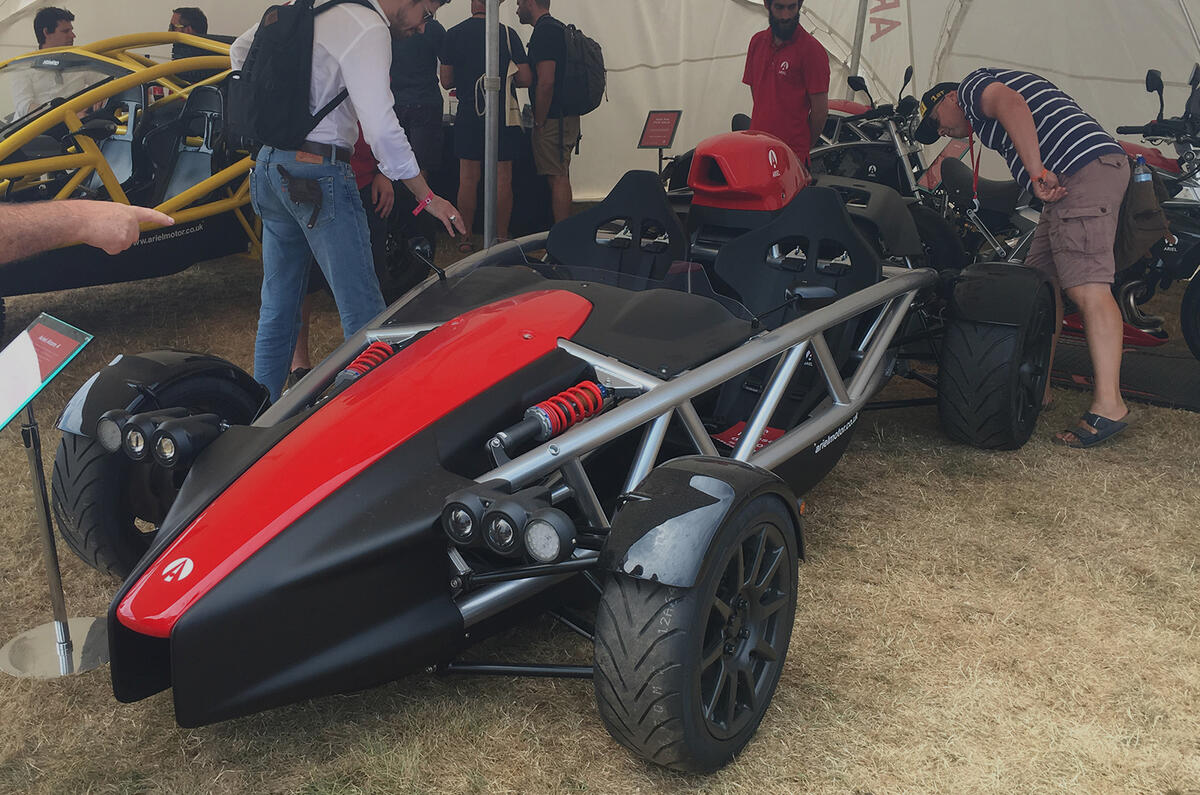 All-new 320bhp Ariel Atom 4 makes Goodwood first appearance