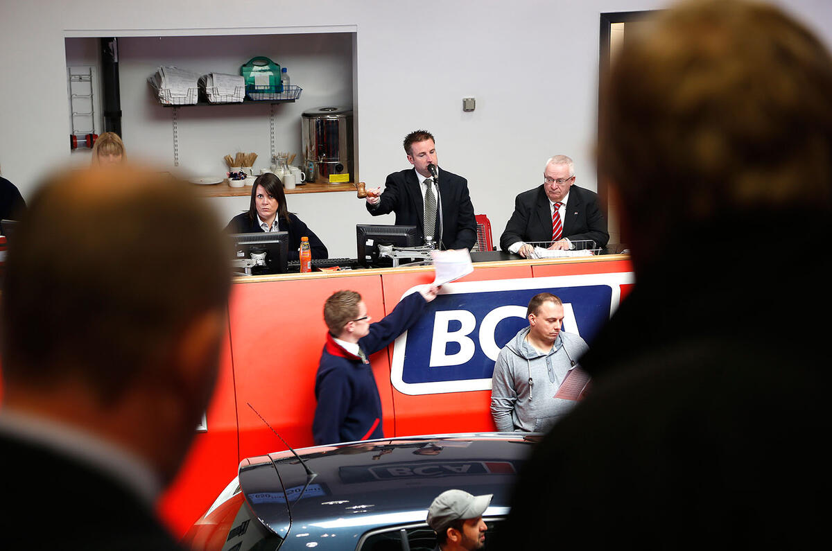 Buying a car at an auction