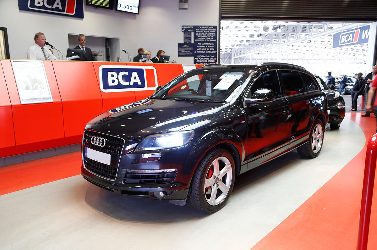 Buying a car at an auction
