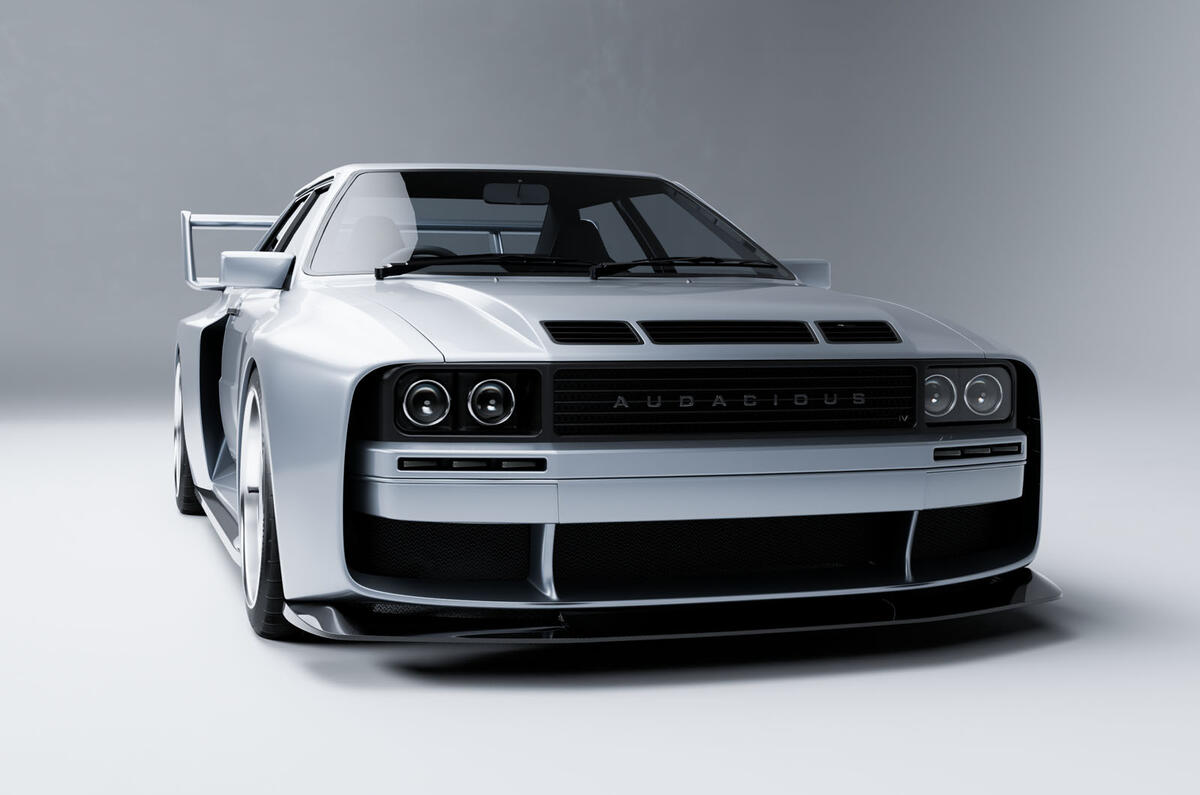 Audacious IV Front Three Quarter View