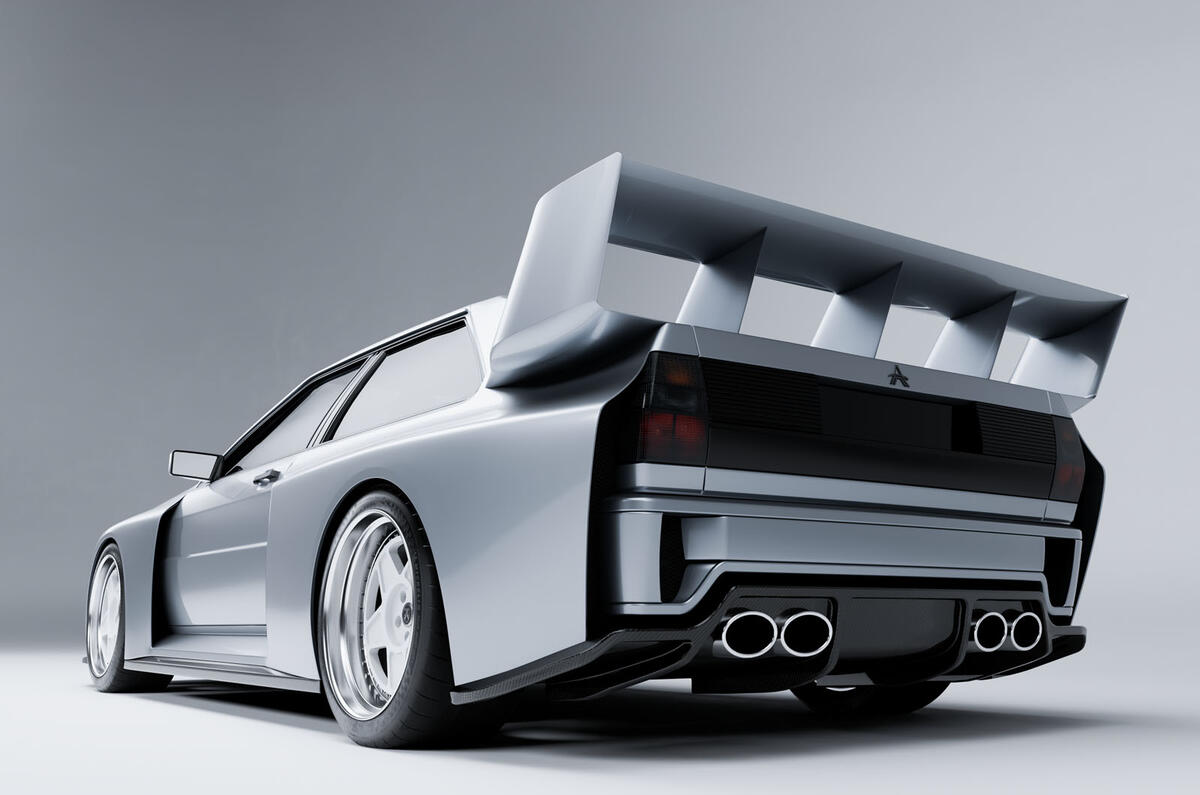 Audacious IV Rear Low Three Quarter View 1