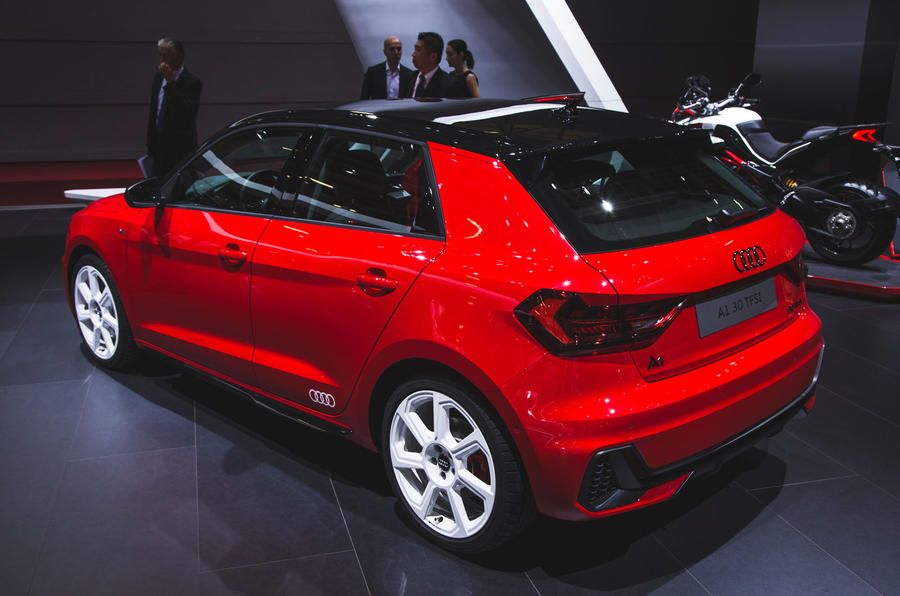 2018 Audi A1 makes first public appearance at Paris motor ...