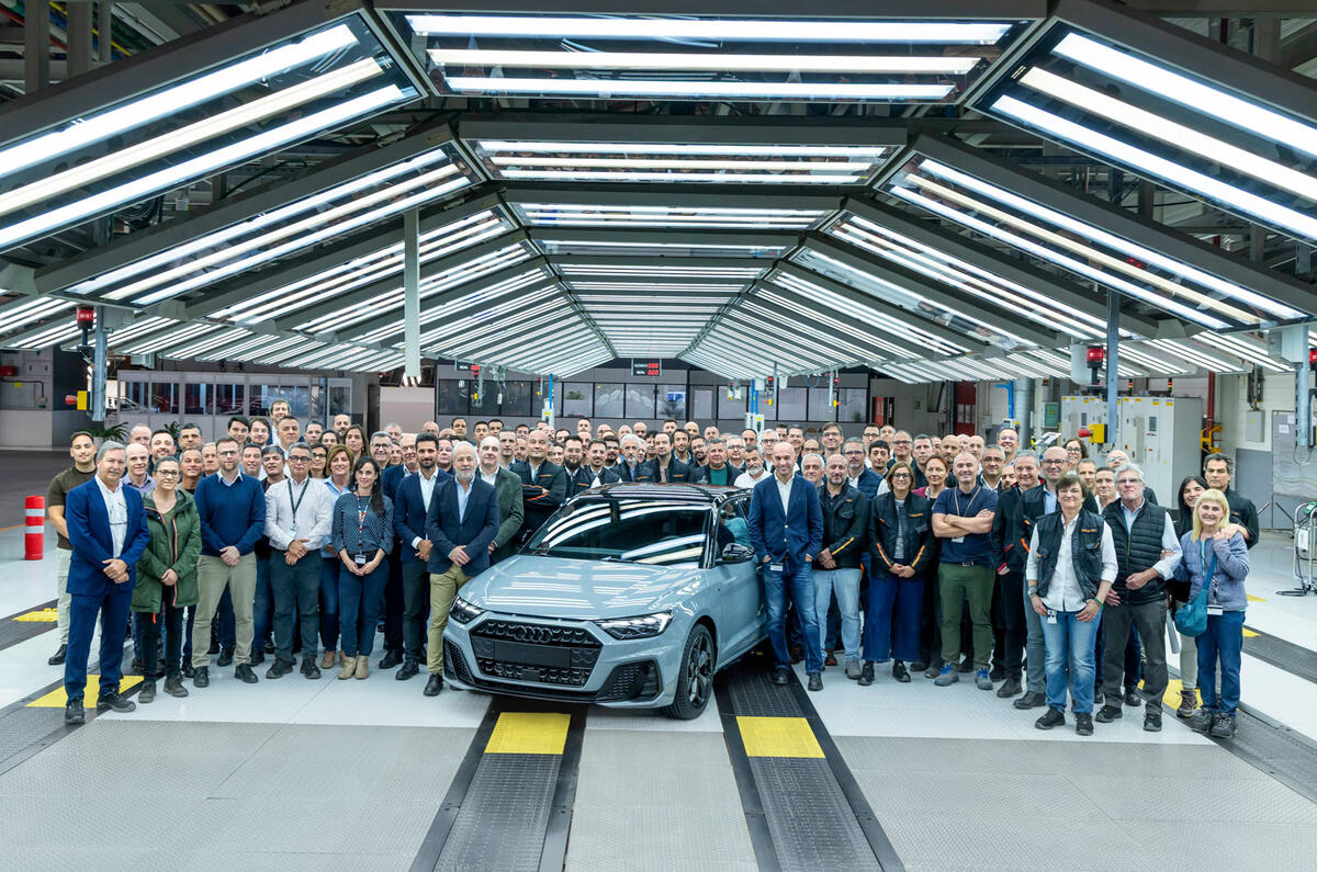 Audi A1 production end