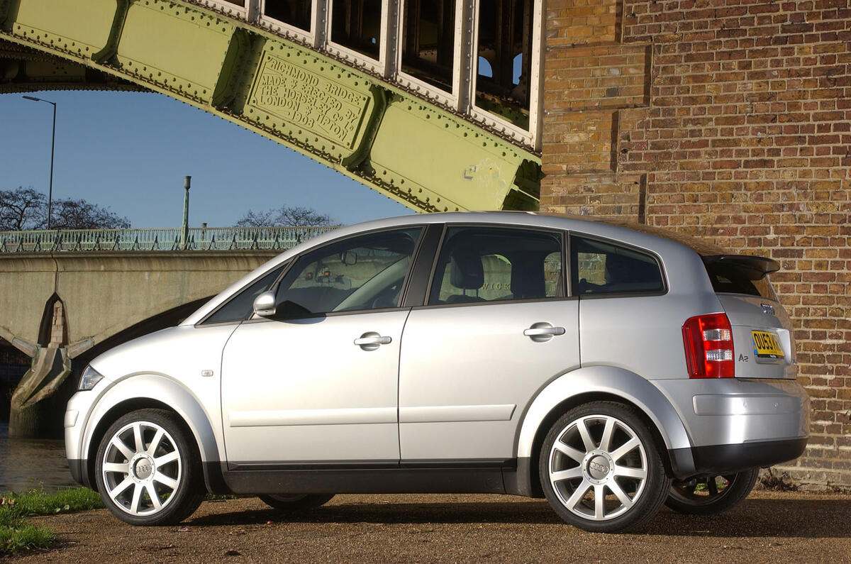 Audi A2 used buying guide - static side