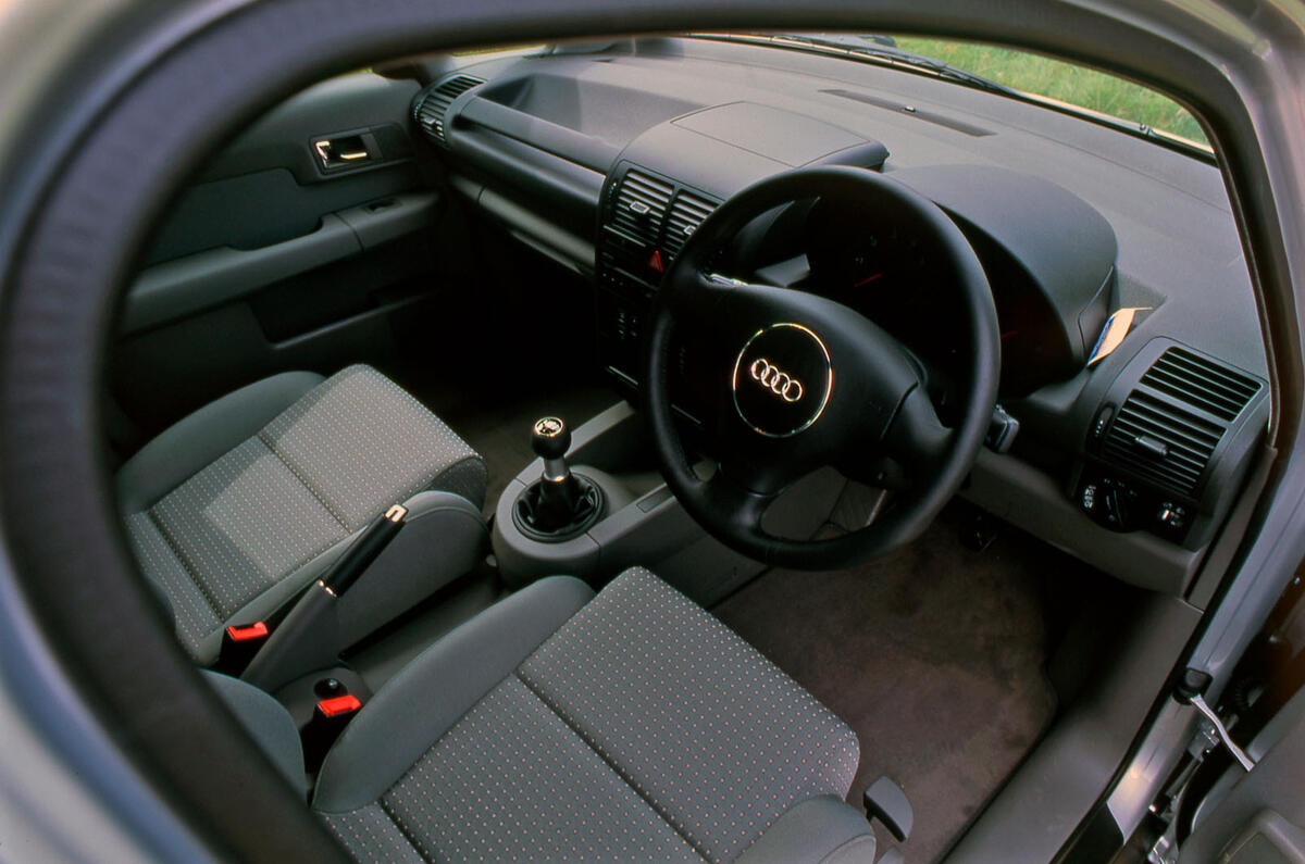 Audi A2 used buying guide - interior