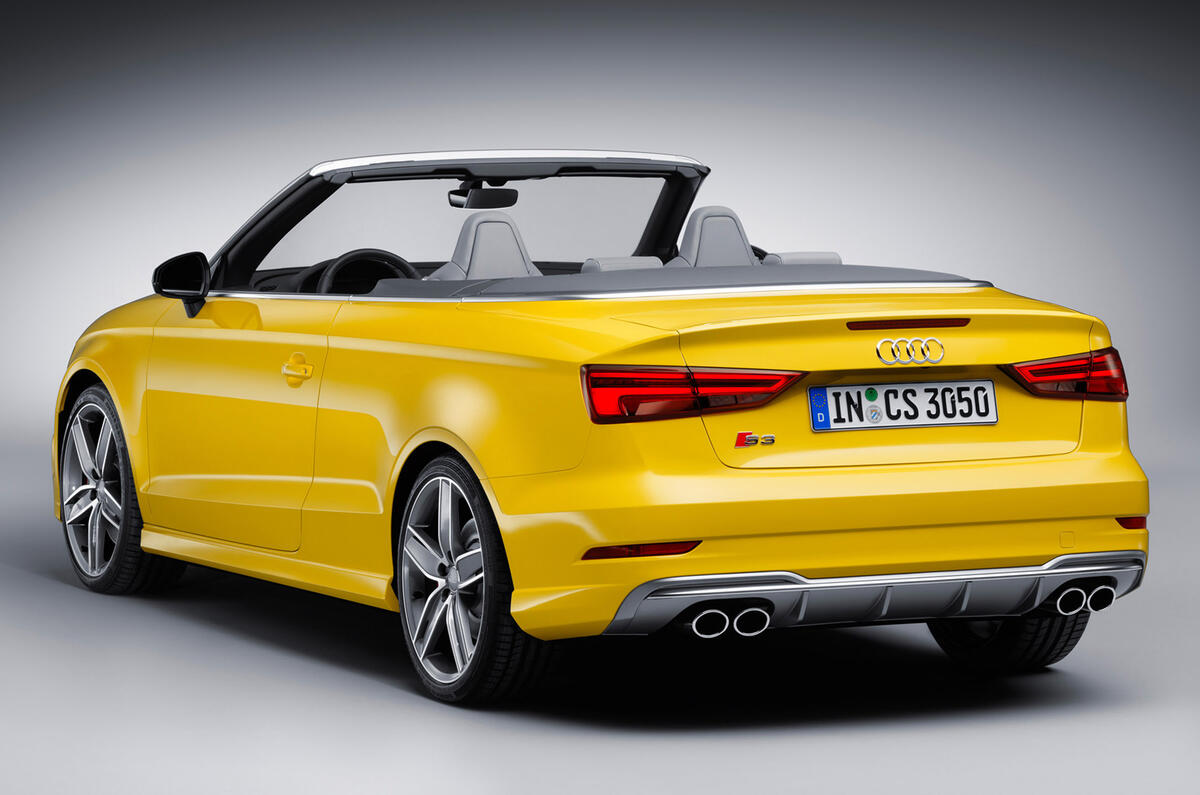 Audi A3 cabriolet facelift