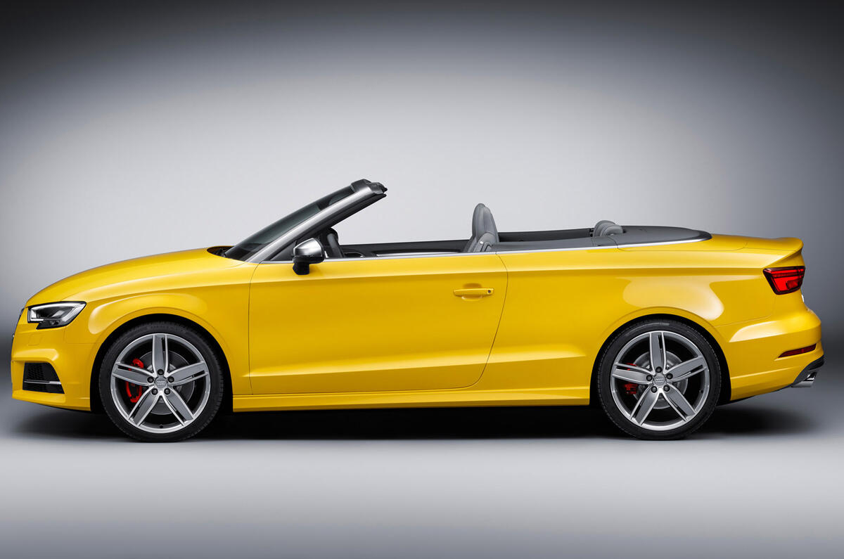 Audi A3 cabriolet facelift