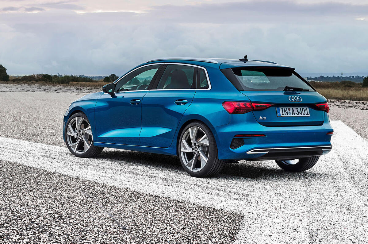2020 Audi A3 - static rear 2020 Audi A3 - static rear