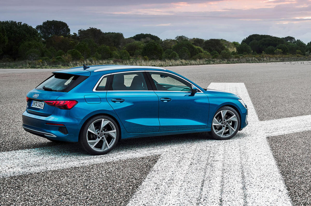 2020 Audi A3 - static side 2020 Audi A3 - static side