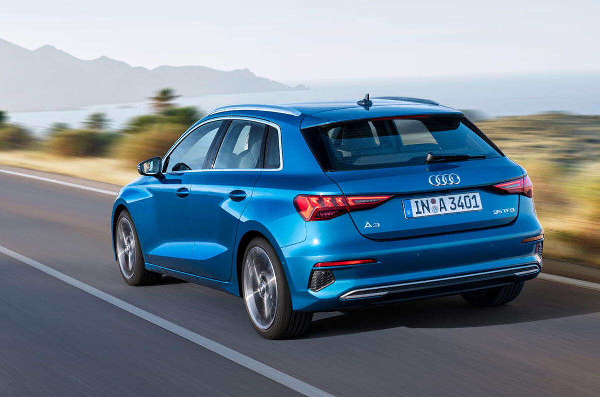 2020 Audi A3 - rear 2020 Audi A3 - rear