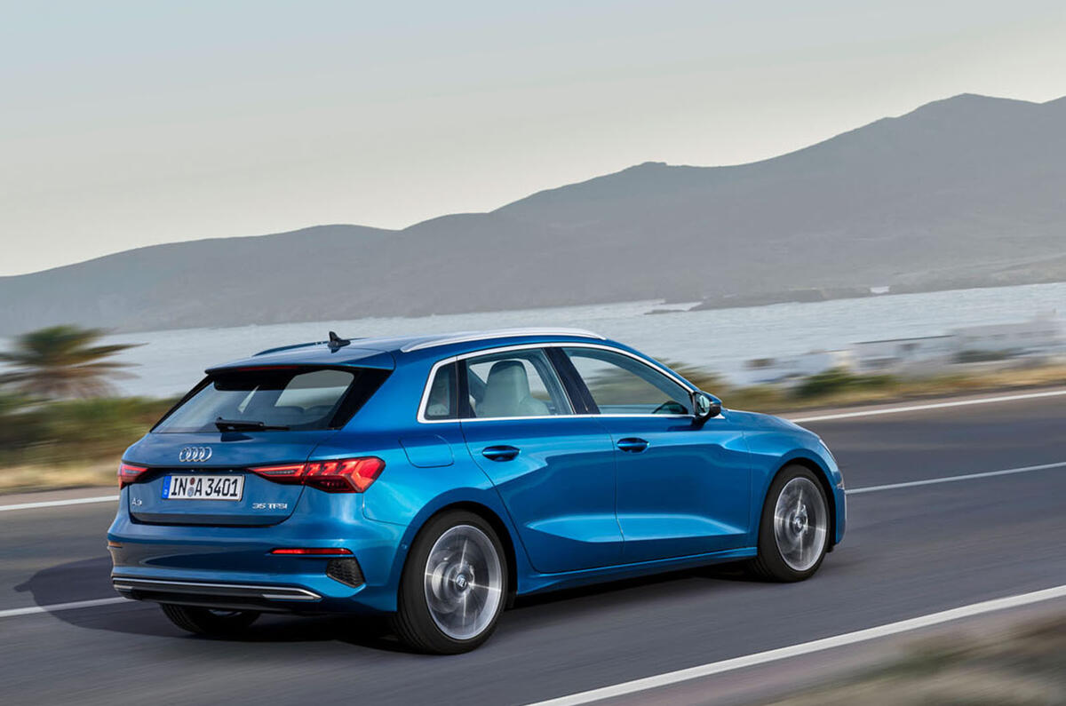 2020 Audi A3 - rear 3/4