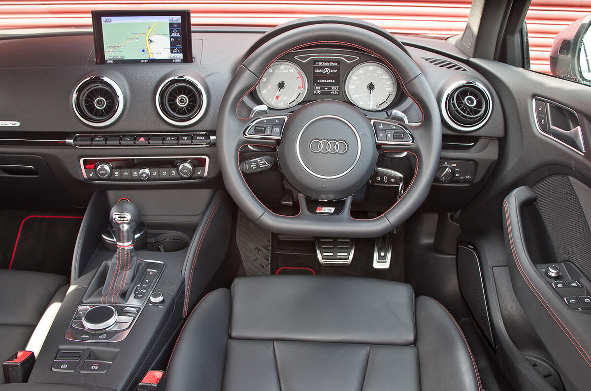 Audi A3 Saloon interior Audi A3 Saloon interior
