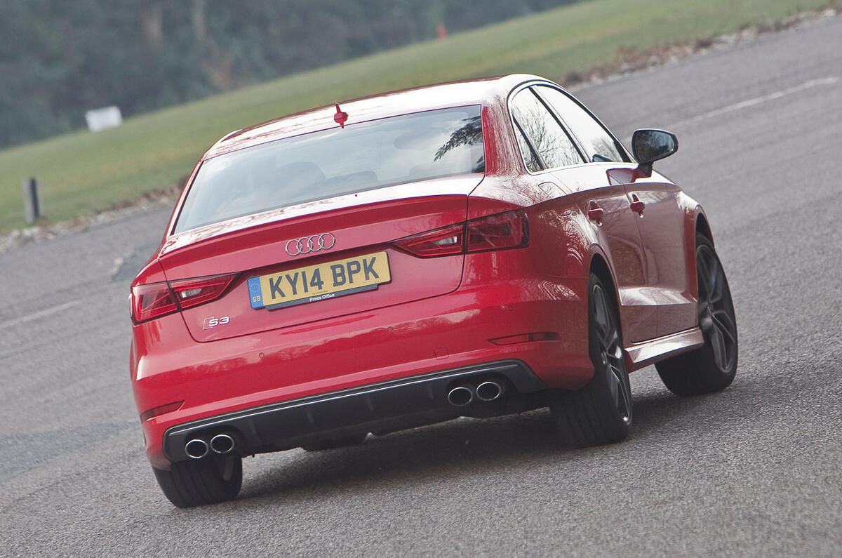 Audi A3 Saloon rear Audi A3 Saloon rear