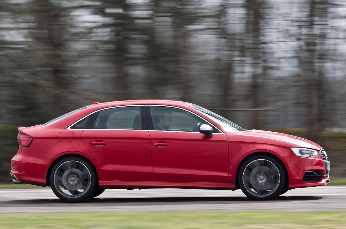 Audi A3 Saloon side Audi A3 Saloon side