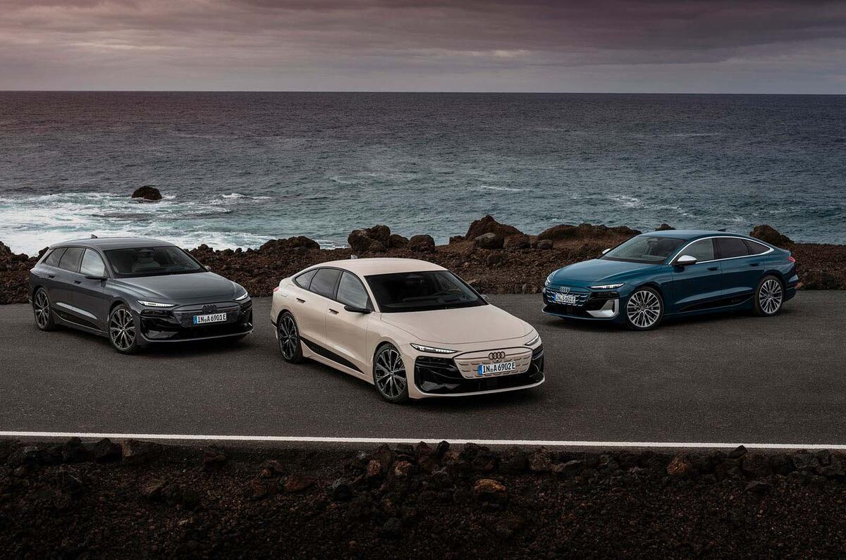 Audi A6 electric models