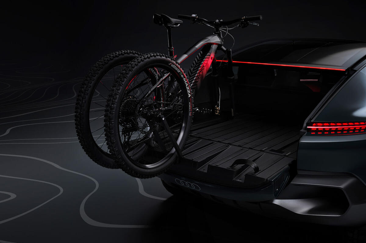 Audi Activesphere concept boot Audi Activesphere concept boot