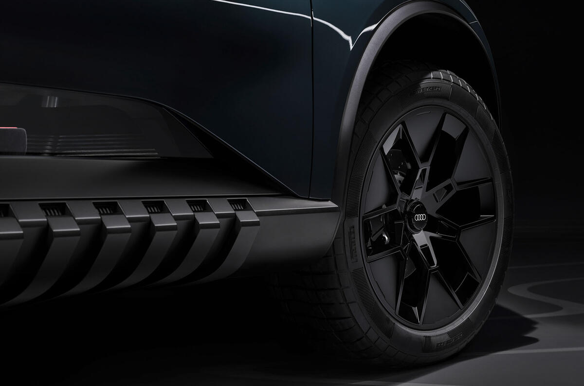 Audi Activesphere concept front right wheel Audi Activesphere concept front right wheel