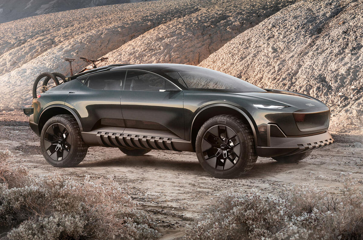 Audi Activesphere concept front three quarter right Audi Activesphere concept front three quarter right