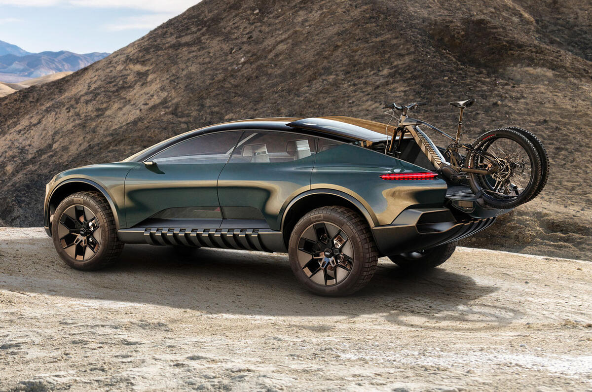 Audi Activesphere concept rear three quarter 2 Audi Activesphere concept rear three quarter 2