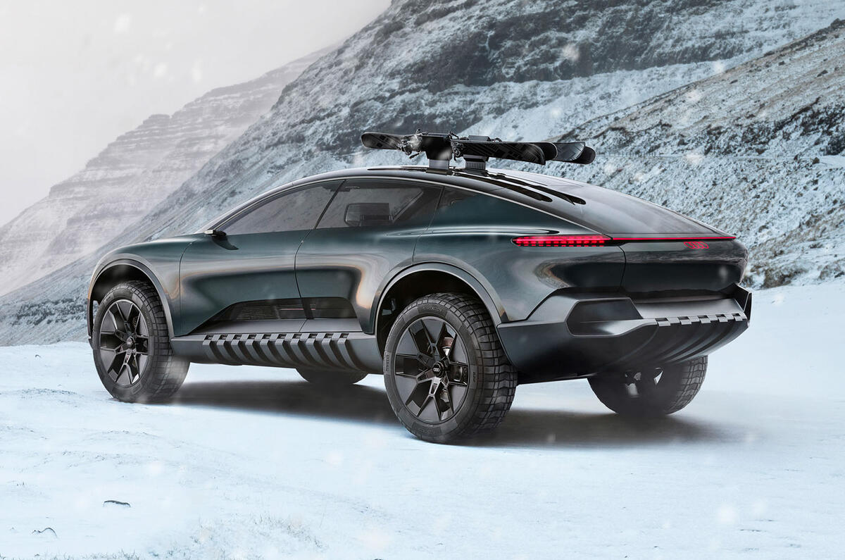 Audi Activesphere concept rear three quarter Audi Activesphere concept rear three quarter
