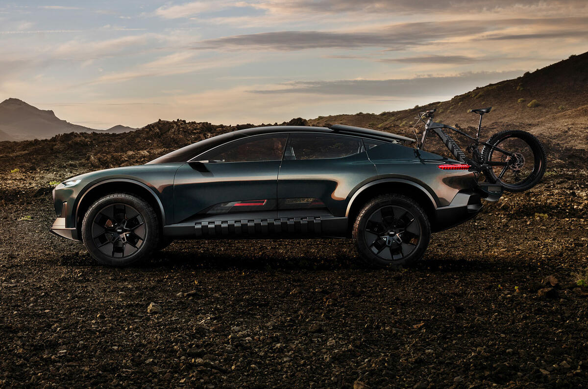 Audi Activesphere concept side Audi Activesphere concept side