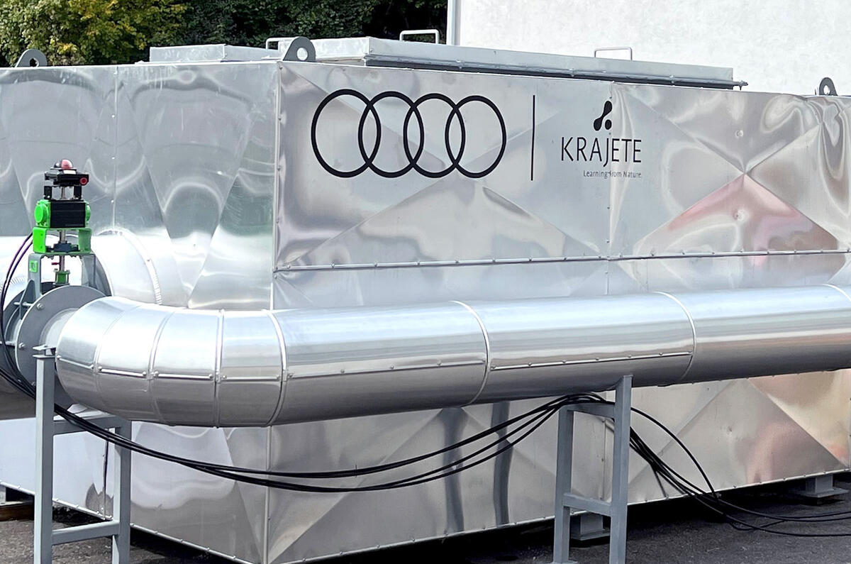 Audi carbon capture tech