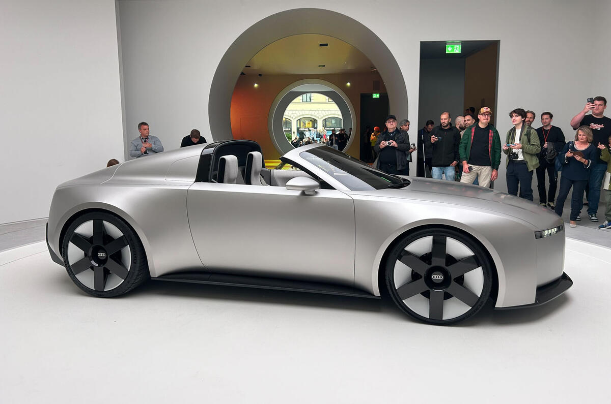 Audi Concept C Munich 2025 side