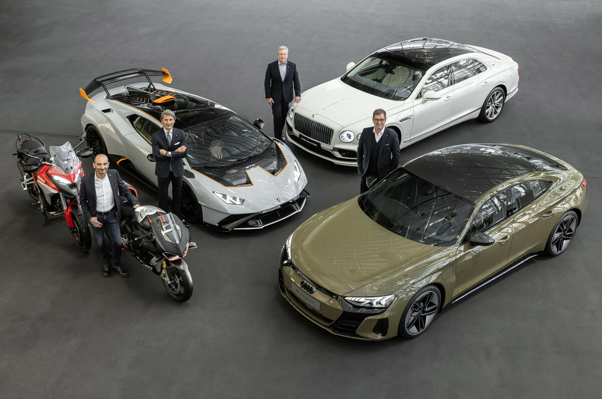 Audi Ducati Bentley Lamborghini