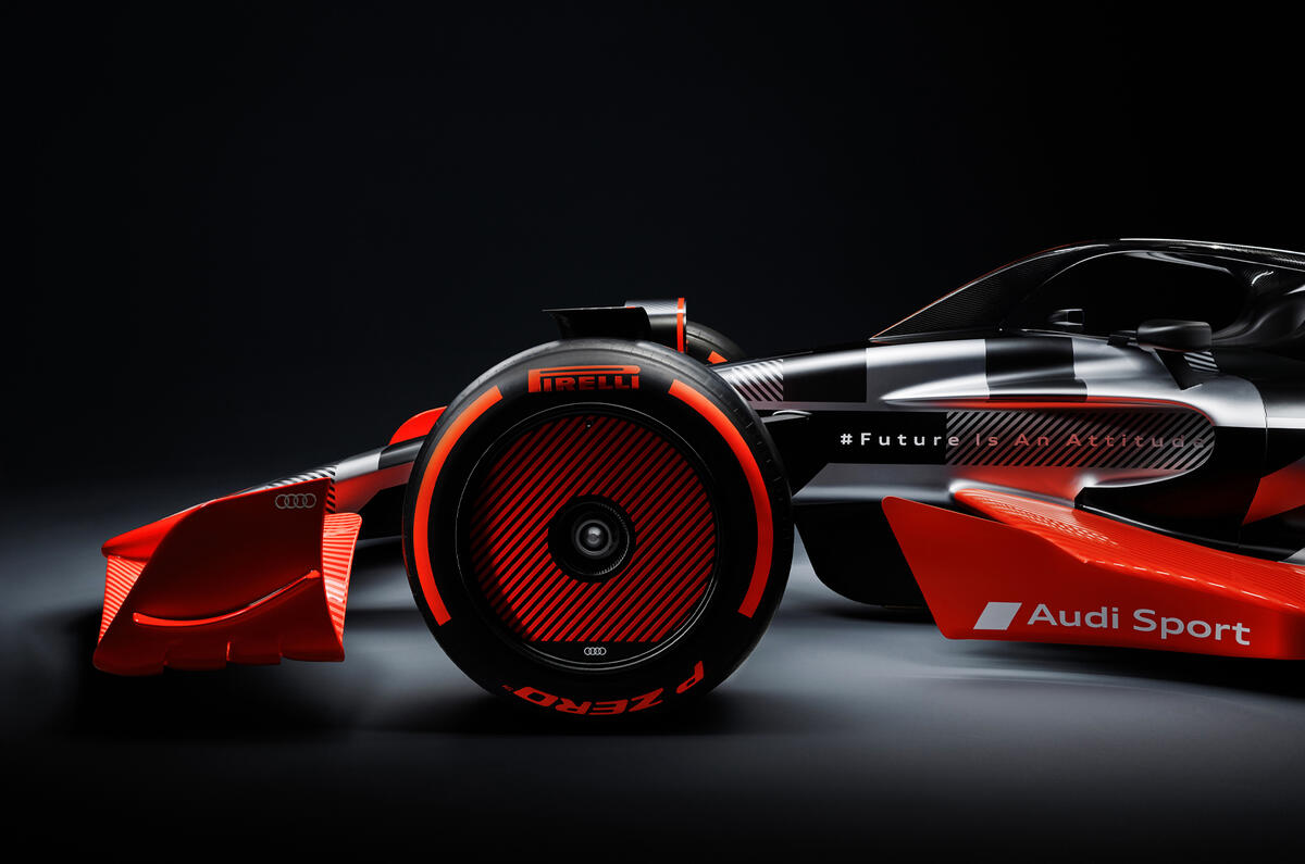 audi f1 concept 2022 front wheel