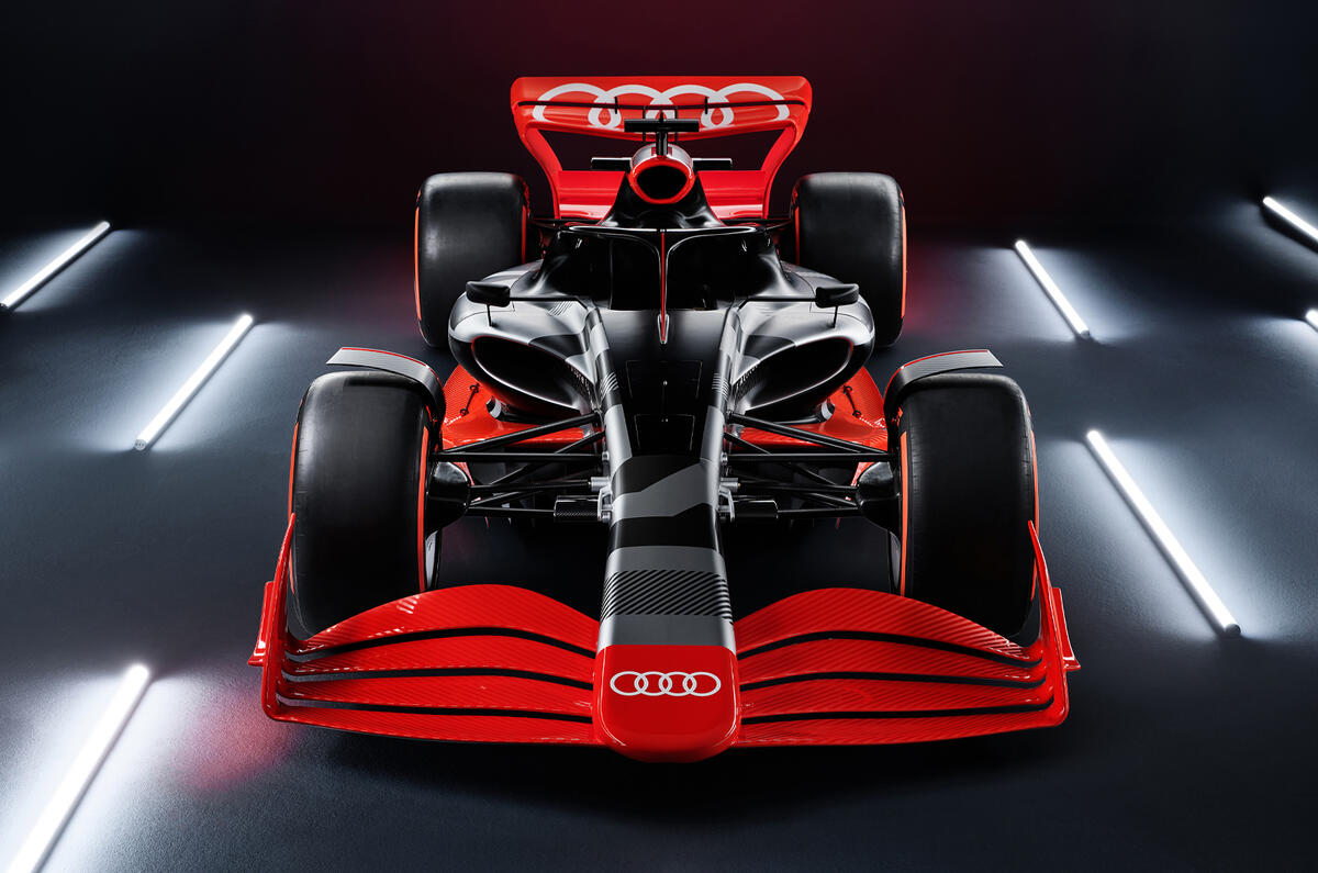 audi f1 concept 2022 front